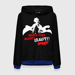 Толстовка-худи женская Чуя Накахара бродячие псы, цвет: 3D-синий