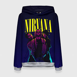 Женская толстовка Nirvana Neon