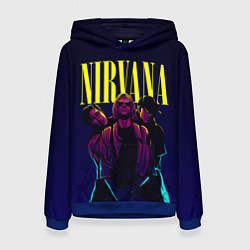 Женская толстовка Nirvana Neon