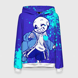 Женская толстовка UNDERTALE SANS BLUE