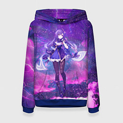 Толстовка-худи женская Genshin Impact Кэ Цин, цвет: 3D-синий