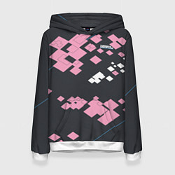 Толстовка-худи женская Trigger Discipline style Стрелковая дисциплина, цвет: 3D-белый