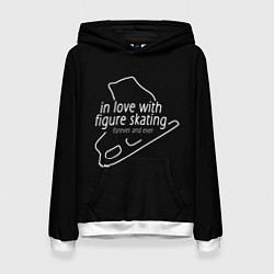Женская толстовка In Love With Figure Skating