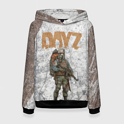Толстовка-худи женская DAYZ ДЕЙЗИ Z, цвет: 3D-черный