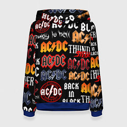 Женская толстовка AC DC LOGOBOMBING