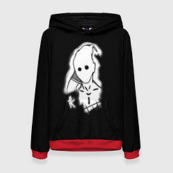 Толстовка-худи женская Твайс, цвет: 3D-красный