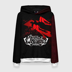 Толстовка-худи женская The Poison - Bullet For My Valentine, цвет: 3D-белый