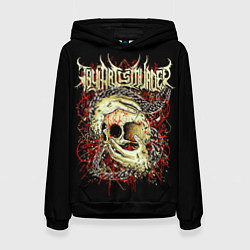 Толстовка-худи женская Thy Art Is Murder, цвет: 3D-черный