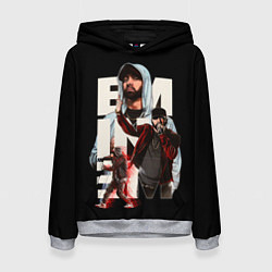 Толстовка-худи женская Marshall Mathers, цвет: 3D-меланж