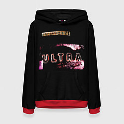 Толстовка-худи женская Ultra - Depeche Mode, цвет: 3D-красный