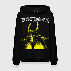 Толстовка-худи женская Bathory, цвет: 3D-черный