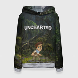 Женская толстовка Uncharted На картах не значится