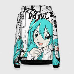 Женская толстовка Hatsune Miku Vocaloid