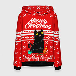 Женская толстовка MEOW CHRISTMAS