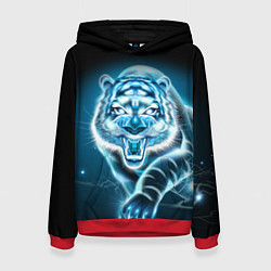 Женская толстовка НЕНОНОВЫЙ ТИГР 2022 NEON TIGER NEW YEAR
