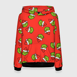 Женская толстовка Гринч Похититель Рождества