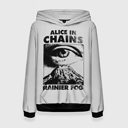 Толстовка-худи женская Alice ine cains Eye, цвет: 3D-черный