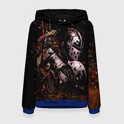 Толстовка-худи женская Darkest Dungeon Fish and Bones, цвет: 3D-синий
