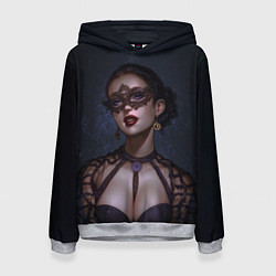 Толстовка-худи женская ЙЕННИФЕР ВЕДЬМАК 2, цвет: 3D-меланж