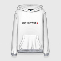 Женская толстовка Новодвинск love black V