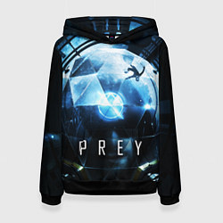 Толстовка-худи женская Prey - Morgan Yu, цвет: 3D-черный