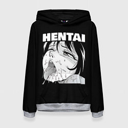 Женская толстовка HENTAI девочка ahegao