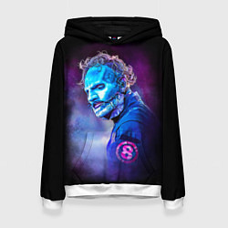 Толстовка-худи женская Slipknot - Corey Taylor - TGC, цвет: 3D-белый