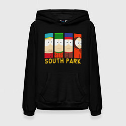 Женская толстовка South Park - Южный парк главные герои