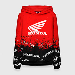 Женская толстовка Honda sport брызги