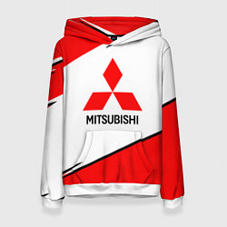 Женская толстовка Mitsubishi Logo Geometry