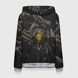 Толстовка-худи женская Босс Элдн Ринг, цвет: 3D-меланж