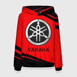 Толстовка-худи женская YAMAHA Yamaha - Графика, цвет: 3D-черный