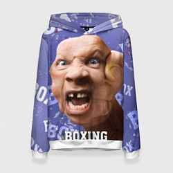 Женская толстовка Boxing - фиолетовый