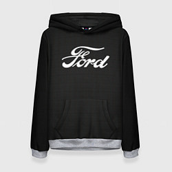 Толстовка-худи женская Ford форд крбон, цвет: 3D-меланж