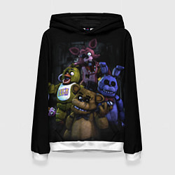 Женская толстовка Five Nights at Freddys - FNAF персонажи игры