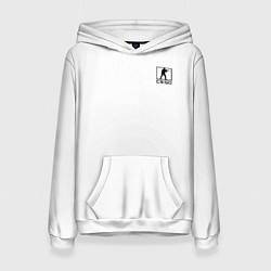 Толстовка-худи женская CS:GO - Defuse Angel Graffiti, цвет: 3D-белый