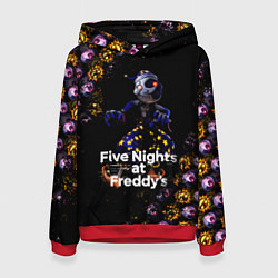 Женская толстовка Five Nights at Freddys Луна паттерн