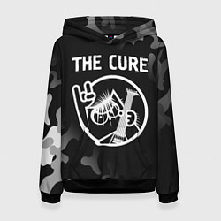 Толстовка-худи женская The Cure КОТ Камуфляж, цвет: 3D-черный