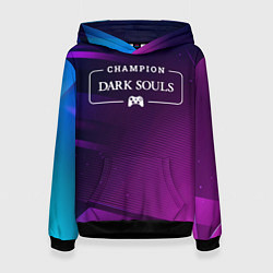 Женская толстовка Dark Souls Gaming Champion: рамка с лого и джойсти