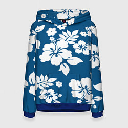 Женская толстовка Цветочный паттерн Минимализм