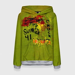 Толстовка-худи женская Chuck - Sum 41, цвет: 3D-меланж