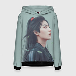 Толстовка-худи женская Неукротимый Вей Ин, цвет: 3D-черный