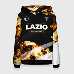 Женская толстовка Lazio legendary sport fire
