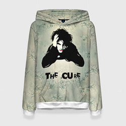 Толстовка-худи женская Роберт Смит - The Cure, цвет: 3D-белый