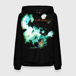 Толстовка-худи женская Disintegration - The Cure, цвет: 3D-черный
