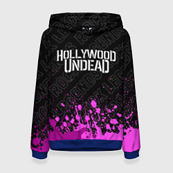 Женская толстовка Hollywood Undead rock legends: символ сверху