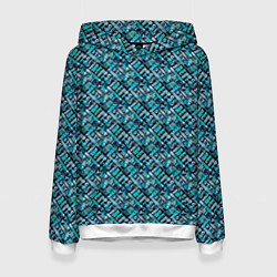 Толстовка-худи женская New-York - street city style, цвет: 3D-белый