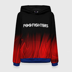 Женская толстовка Foo Fighters red plasma