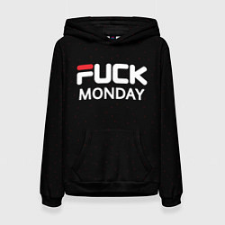 Женская толстовка Fuck monday - antibrand, fila