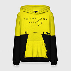 Толстовка-худи женская Trench Twenty One Pilots, цвет: 3D-черный